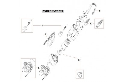 Pièces détachée Verty Nova 400